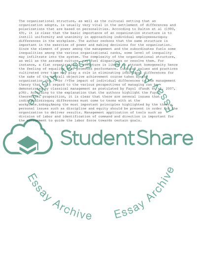 The Most Efficient Way of Working for One Person May Be Inefficient for Another