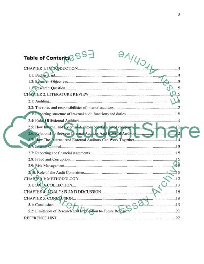 How to Synergize the Works of Internal Auditors and External Auditors