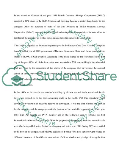 Airline Information Management System of Gulf Air Airline Company