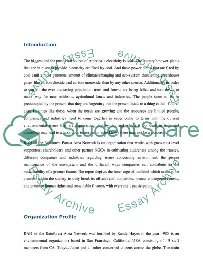 RAN Clean Coal Report