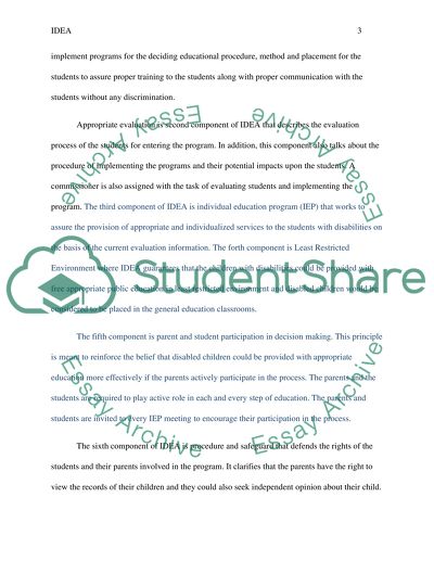 Legal Rights of Students with Disabilities