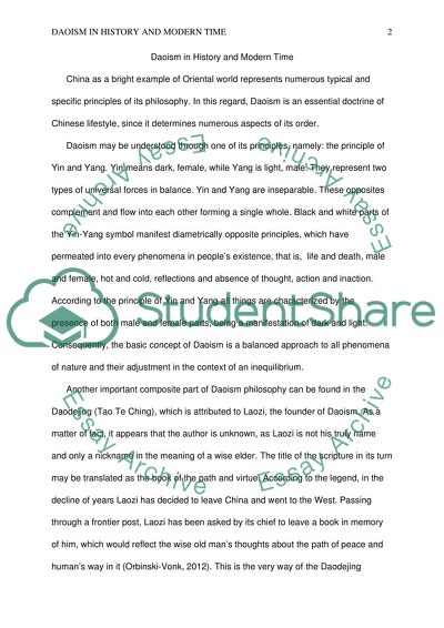 Daoism essay picture