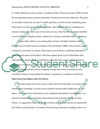 Police Drones and Civil Liberties