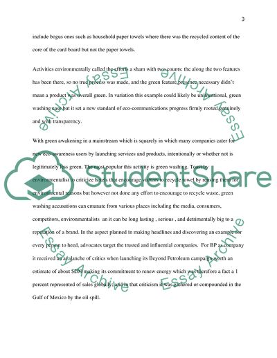 The Way of Selling Services or Products: Green Marketing