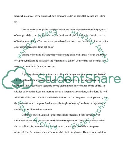 Educational Leadership Key Challenges and Ethical Tensions