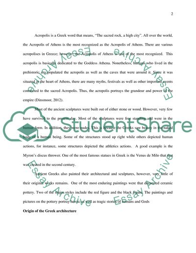 Famous Greek Architecture