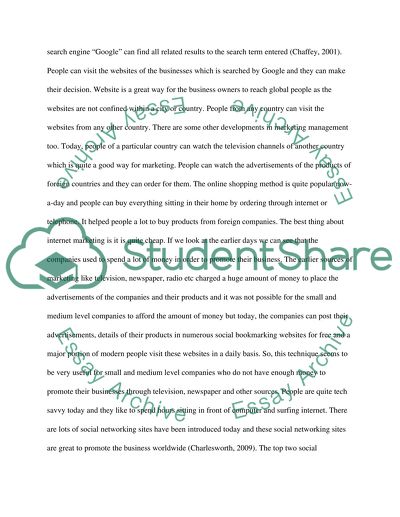 Recent Developments in Marketing Management