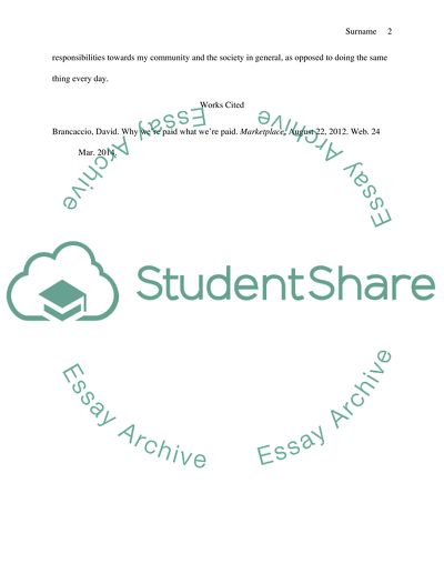 Why were paid what were paid