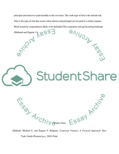 How risk affect corporate financial strategy