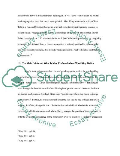 Essay About Business Martin Luther King Jr Letter From A Birmingham Jail Modest Proposal Essay Ideas also Persuasive Essay Examples For High School Martin Luther King Jr Letter From A Birmingham Jail Essay Psychology As A Science Essay