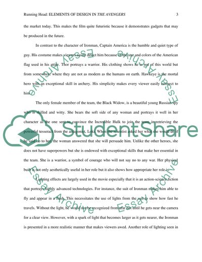 Elements of Design in The Avengers