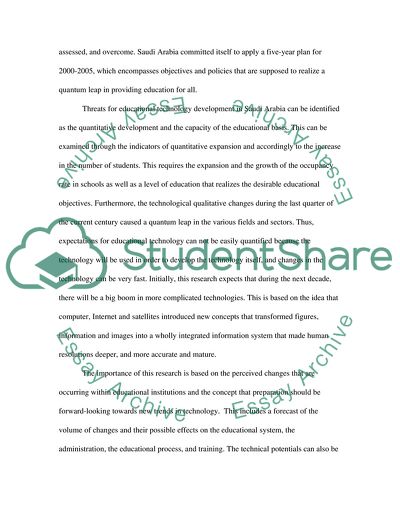 Education and Technology in Practice in the East