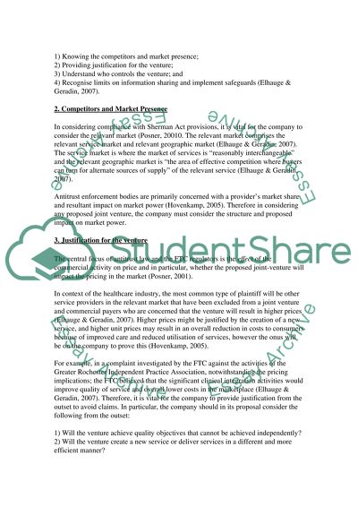 Ventur and Competition