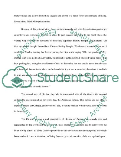 Distinguished Chinese American Writer: Amy Tan