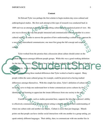 Analysis of the Peculiarities of Cross-Cultural Communication