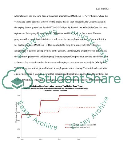 Commentary on a macro economics topic