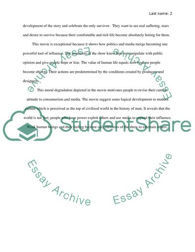 The Hunger Games Directed by Gary Ross