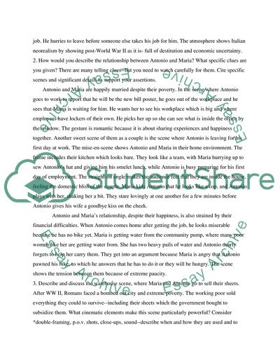 The Bicycle Thief by Vittorio De Sica