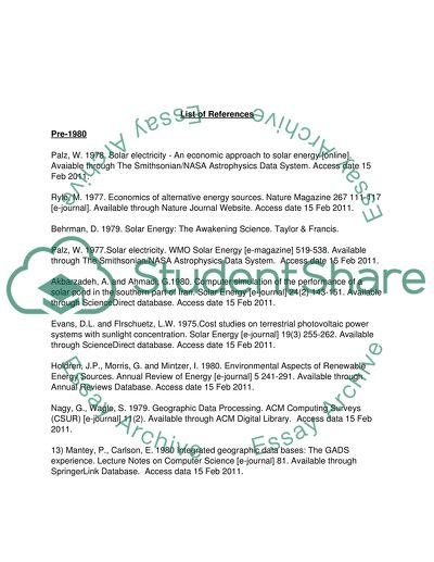 Solar power for the state of Nevada