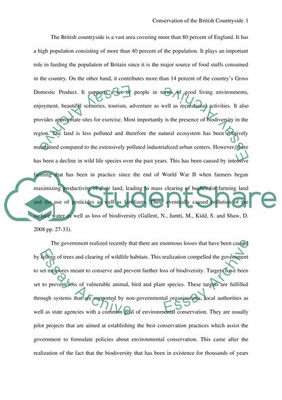 Conservation in the British Countryside,Significance of Biological Diversity