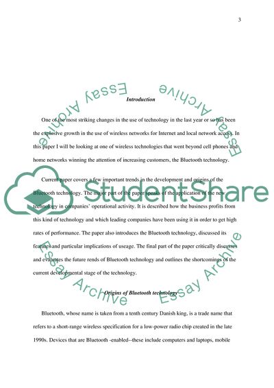 BlueTooth Technology