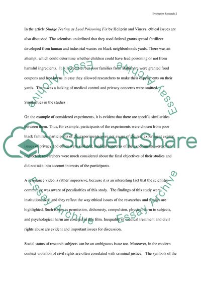 Evaluation Research (Research Methods of Sociology)