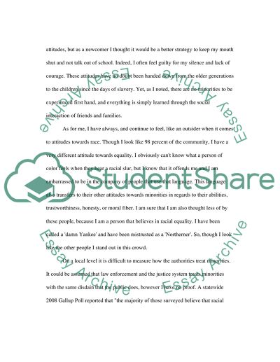 Race and Your Community