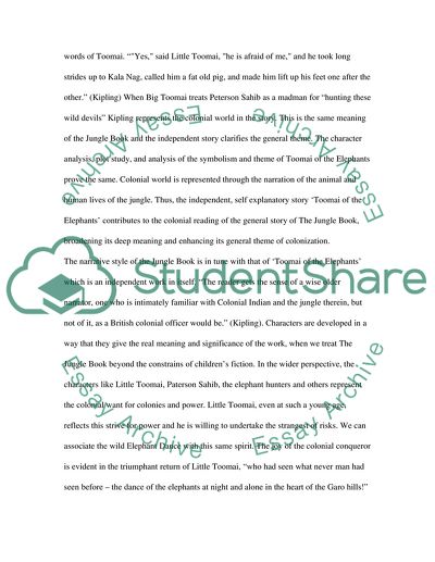 Nation in the Jungle: Toomai of the Elephants