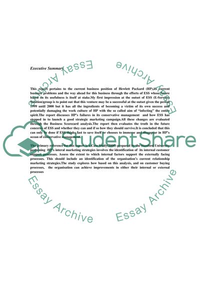 The Role of E-Services Solution Group and Its Own Survival