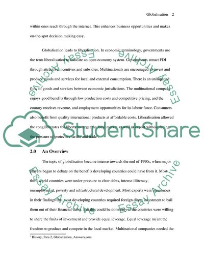 The Impact of Multinationals on Economic Growth and Prosperity in Developing Countries
