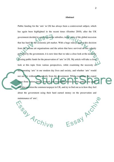 Economic Perspectives On Cultural Heritage