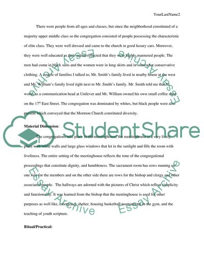 The Atmosphere of Friendship and Sociability of Christianity