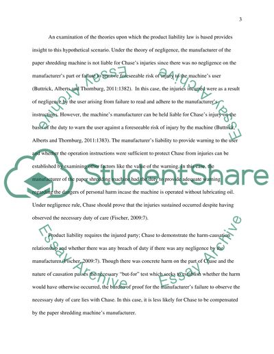 Product Liability and Intentional Tort