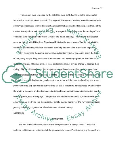 Role of Youth in Society