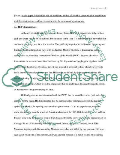 Joe Hills Experiences