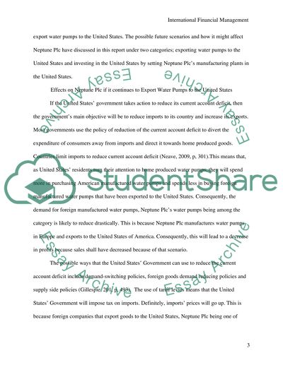 International Financial Management - Neptune Plc