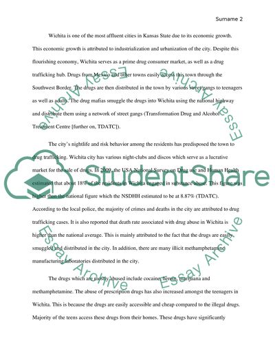 Substance Abuse Health Promotion Intervention