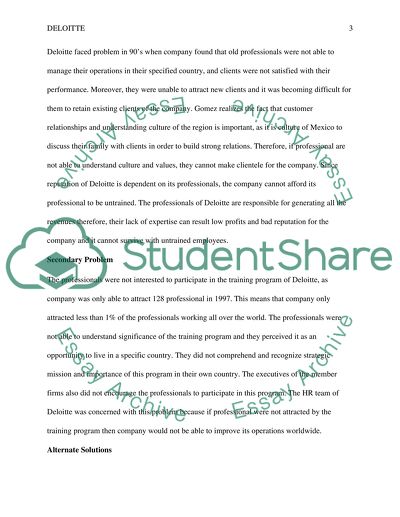 Case Analysis Reports: How Deloitte Builds Global Expertise