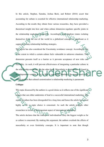 Relationship Marketing and How It Can Be Adapted to Increase Business Performance