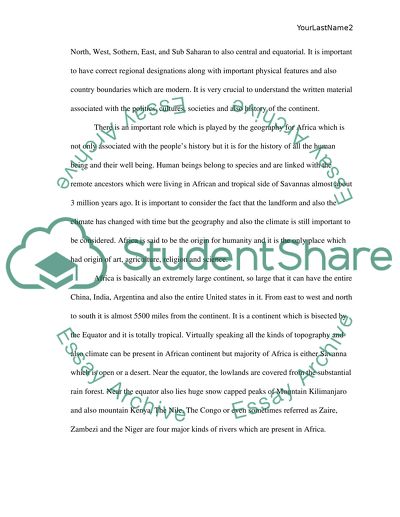 Ancient African Civilization