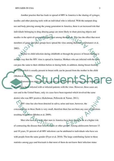 HIV in the United States of America