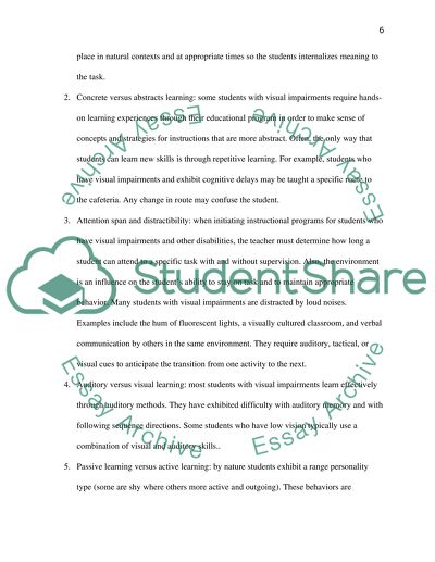 Simulation of low vision