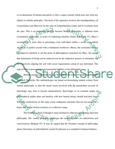 Philosophy, the second Topic