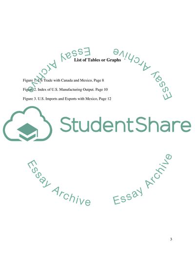 North Atlantic Free Trade Agreement - Is It Working