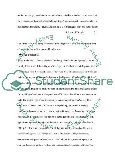 Influential Theorist