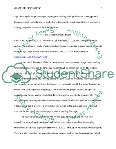 The Transtheoretical Model and Motivational Interviewing