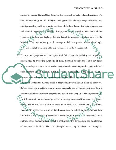 Diagnosis and the Treatment Planning