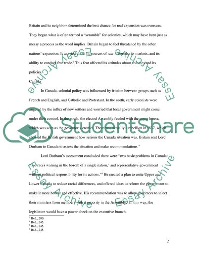 Nature of British Colonialism