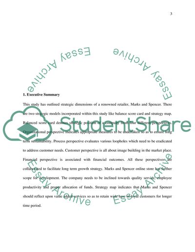 Marks and Spencer - Strategic Dimensions of a Renowned Retailer