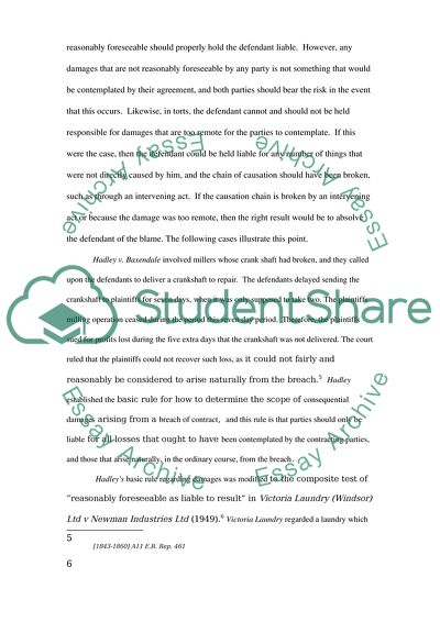 The law of contracts and the law of torts